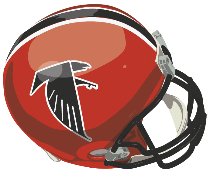Atlanta Falcons 1984-1989 Helmet logo t shirts DIY iron ons